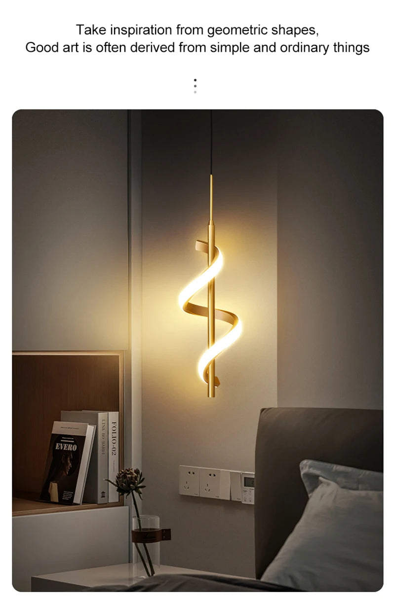 Lustre Led Pendant Light Hanging Lamps For Ceiling Kitchen Living Room Decoration Home Lights Fixture Dining Table Pendant Lamp