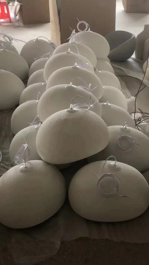 Japanese Wabi Sabi LED Pendant Lights Nordic Modern Ceiling Chandelier Dining Living Room Bedroom Home Decor Loft Hanging Lamps